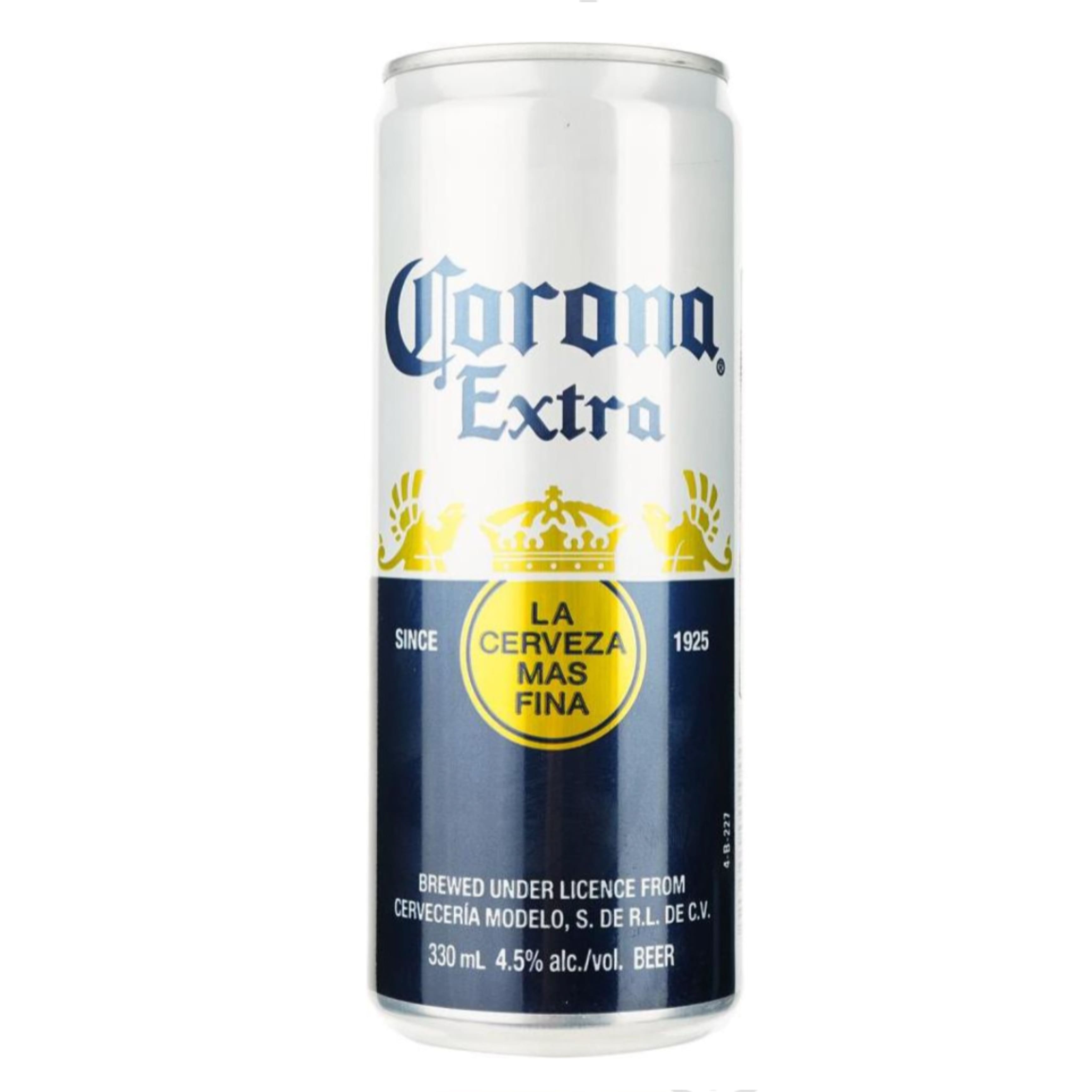 Пиво Corona Extra світле 4.5% 0.33 л з/б