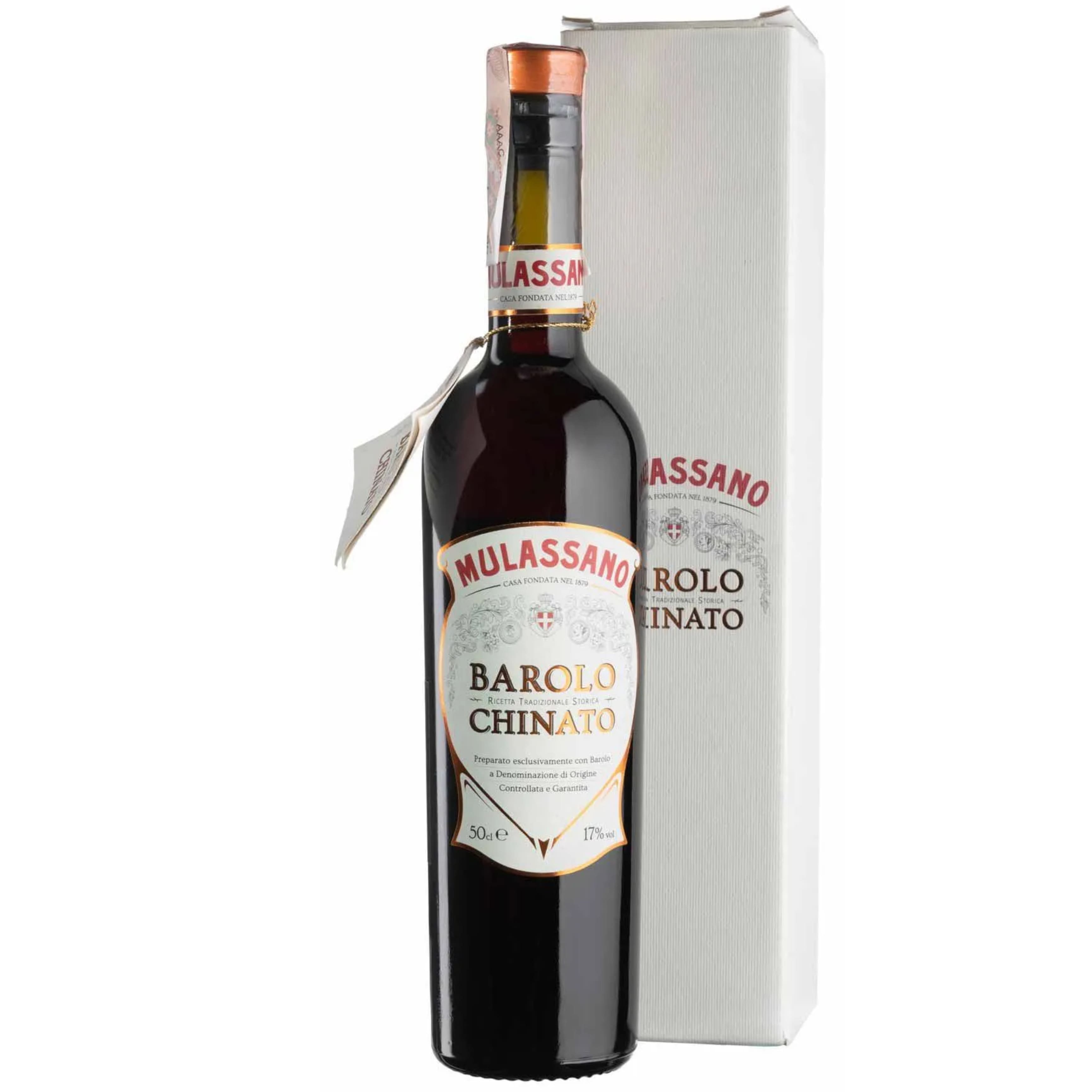 Вино Mulassano Barolo Chinatо солодке червоне 17% 0.5 л 