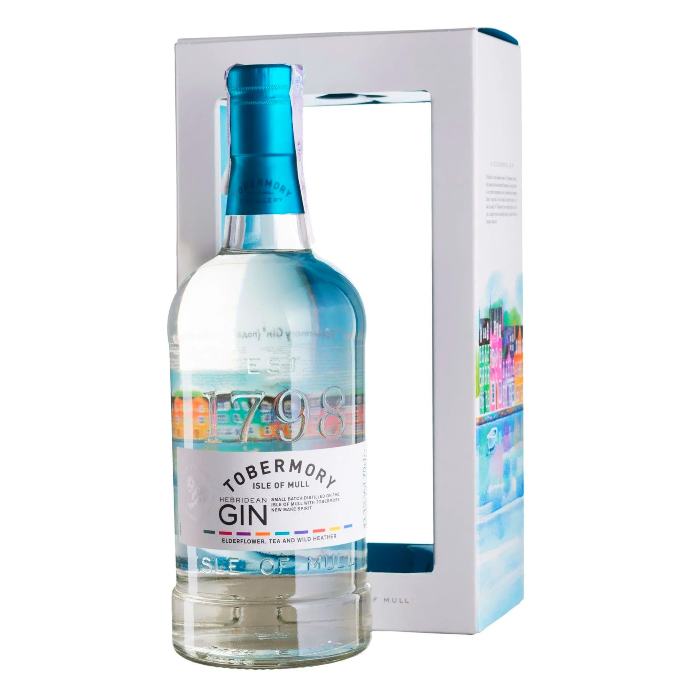 Джин Tobermory Gin 43.3% 0.7 л gift box