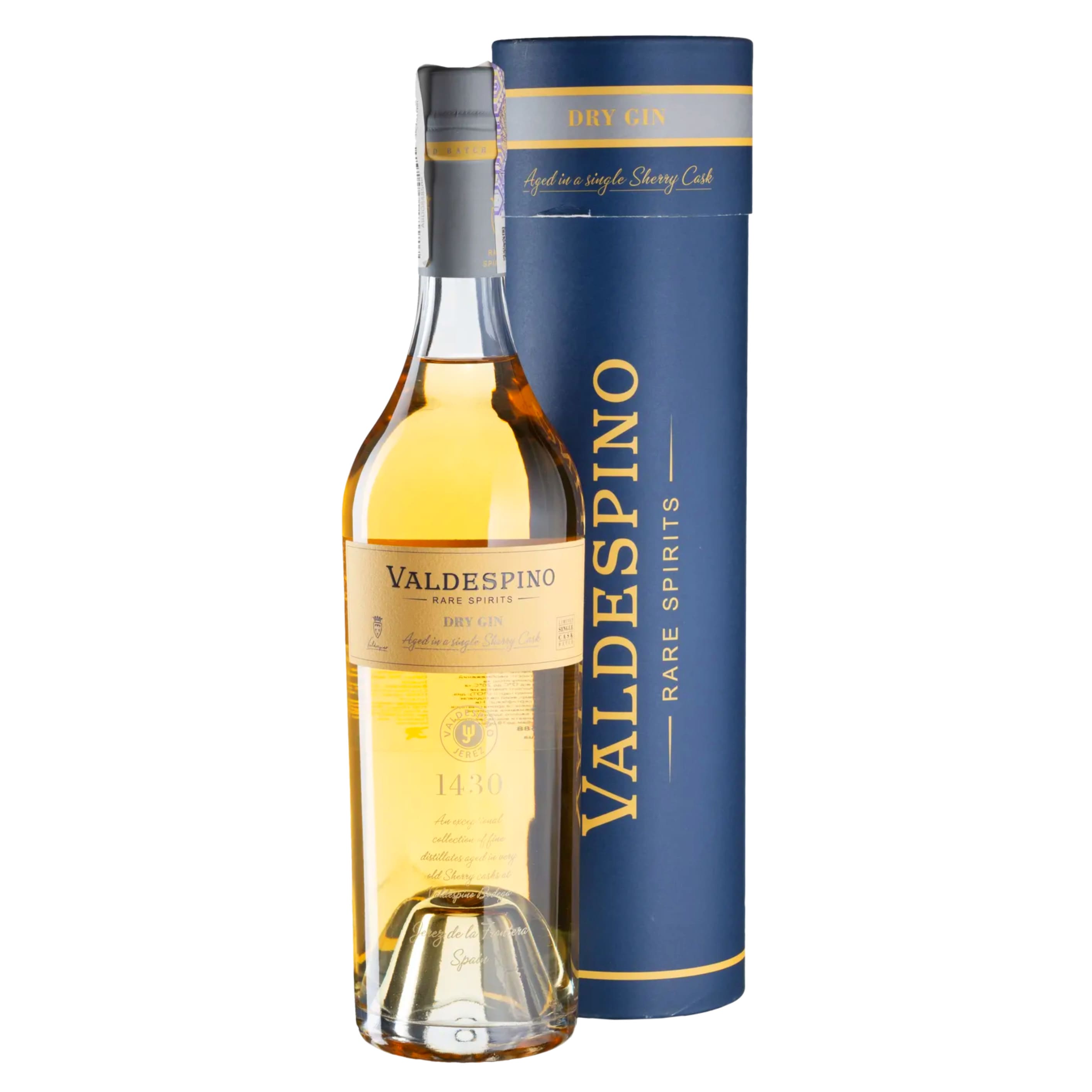 Джин Valdespino Fino Cask Rare Dry Gin 41.3% 0.7 л tube