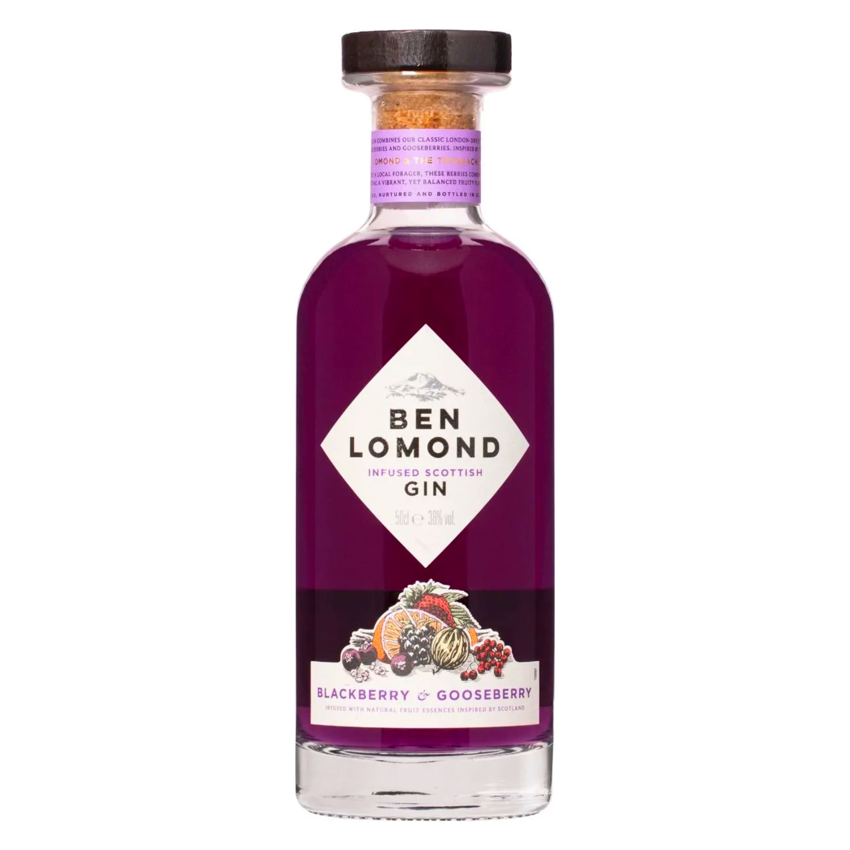 Джин Ben Lomond Gin Blackberry & Gooseberry 38% 0.7 л