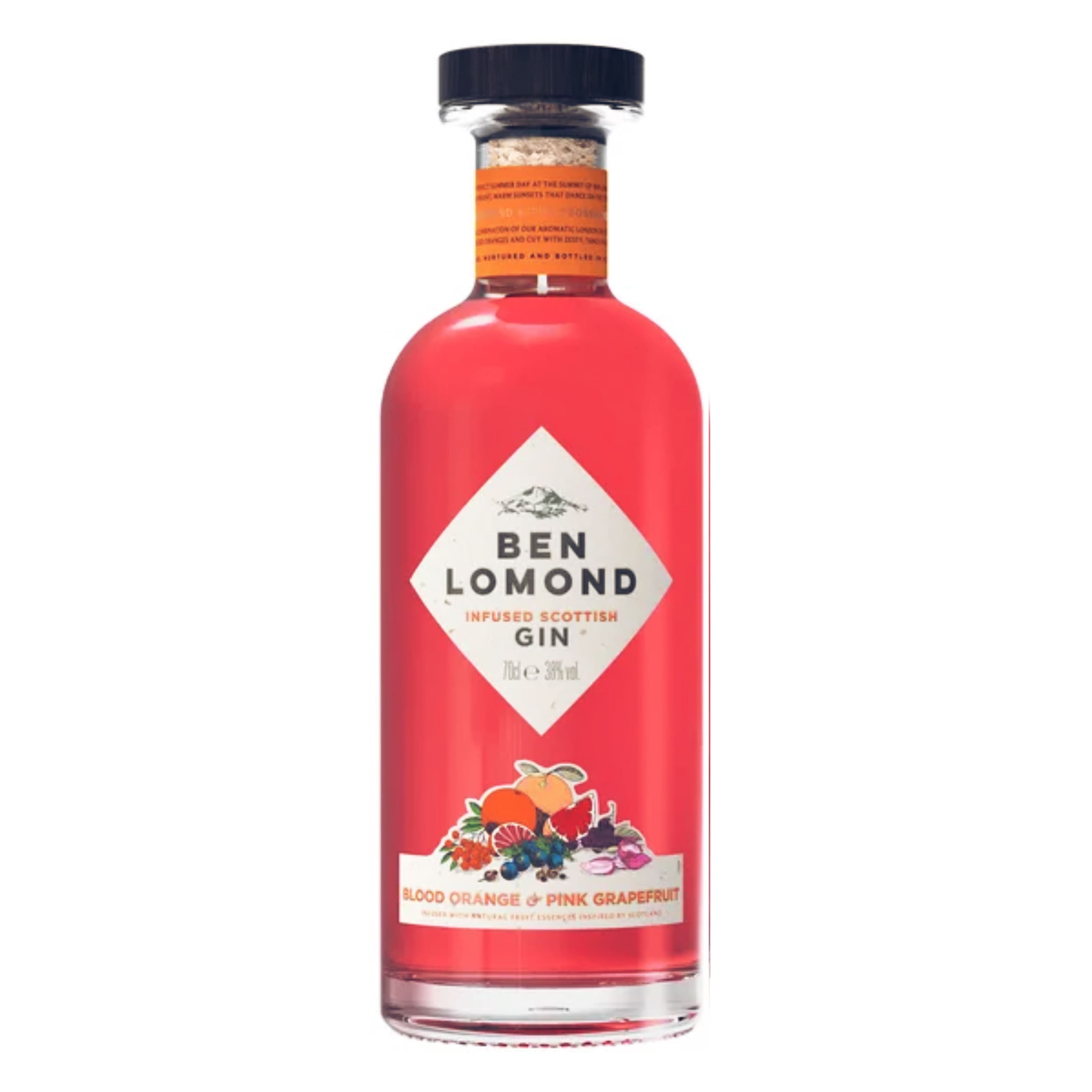 Джин Ben Lomond Gin Blood Orange & Pink Grapefruit 38% 0.7 л
