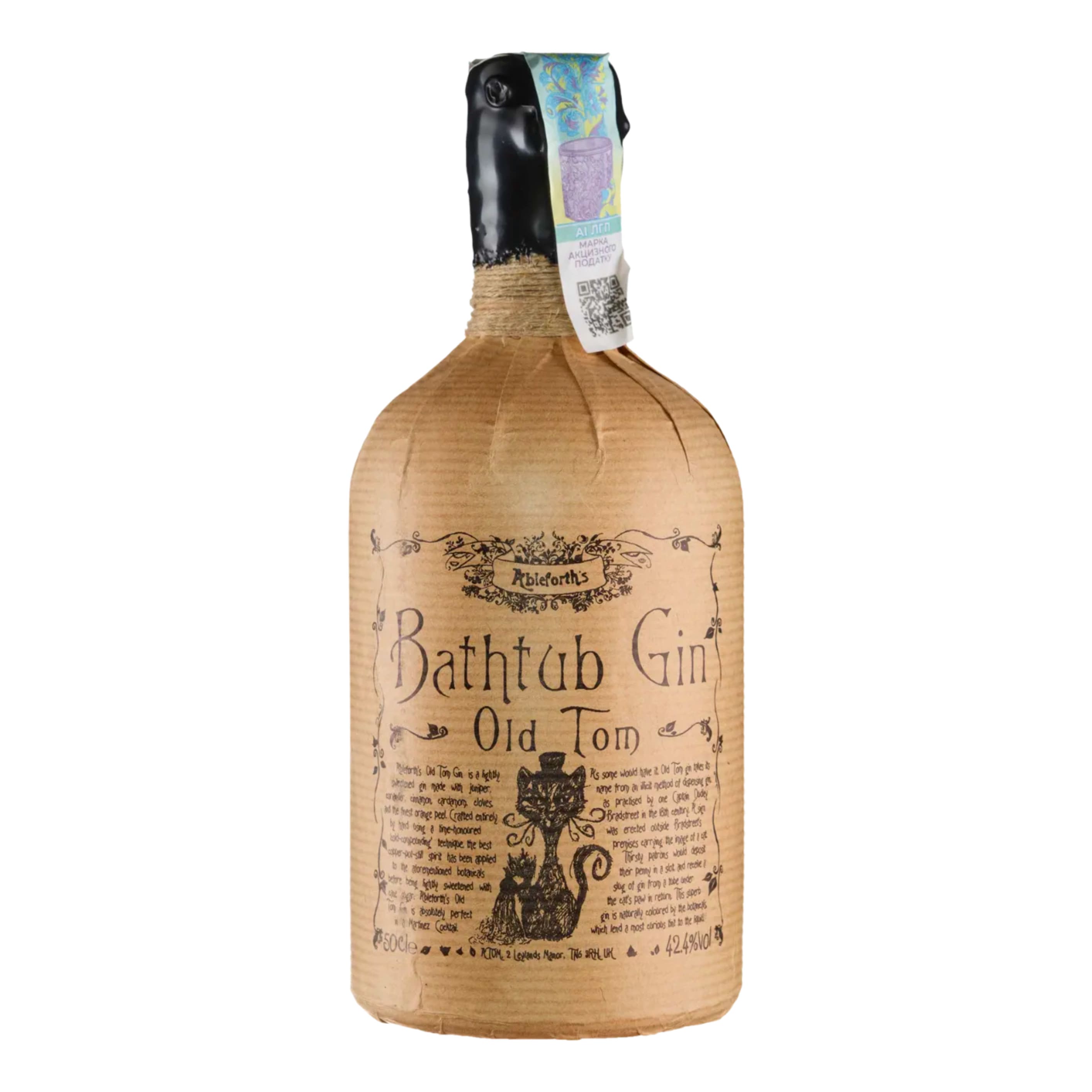 Джин Ableforth's Bathtub Gin Old Tom 42.4% 0.5 л 