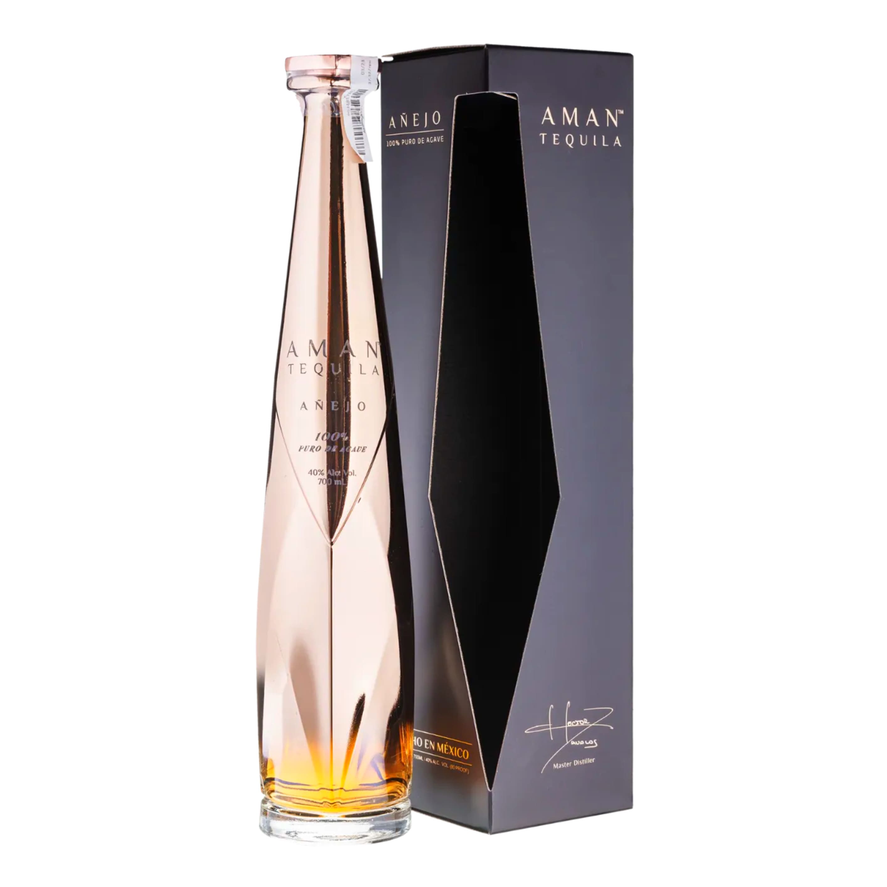 Текіла Aman Anejo El Profesor 40% 0.7 л