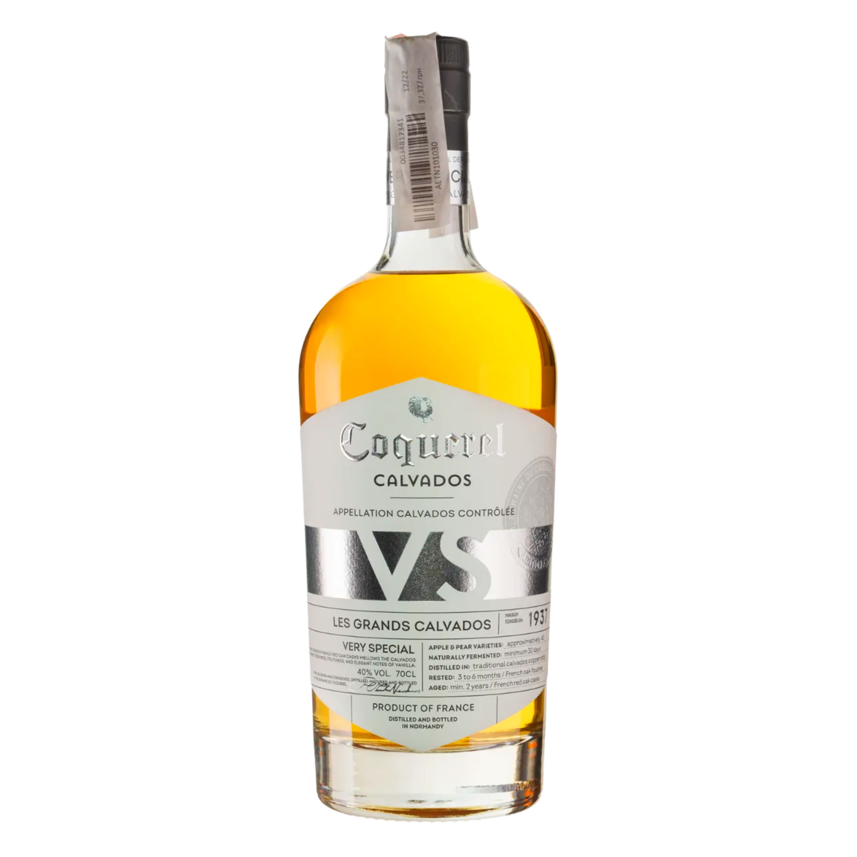 Кальвадос Coquerel VS 40% 0.7 л 