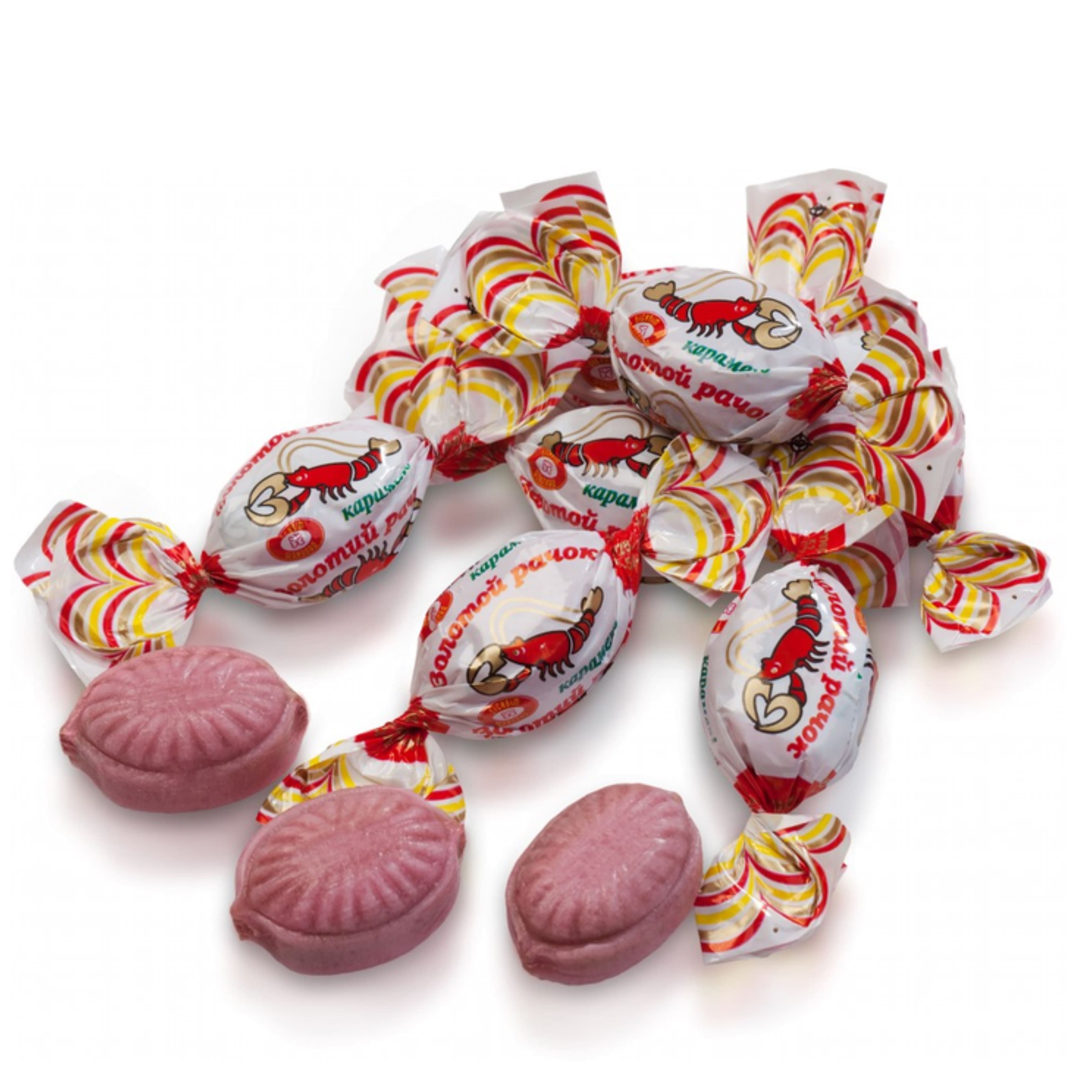 Карамель Золотий рачок ХБФ 1кг