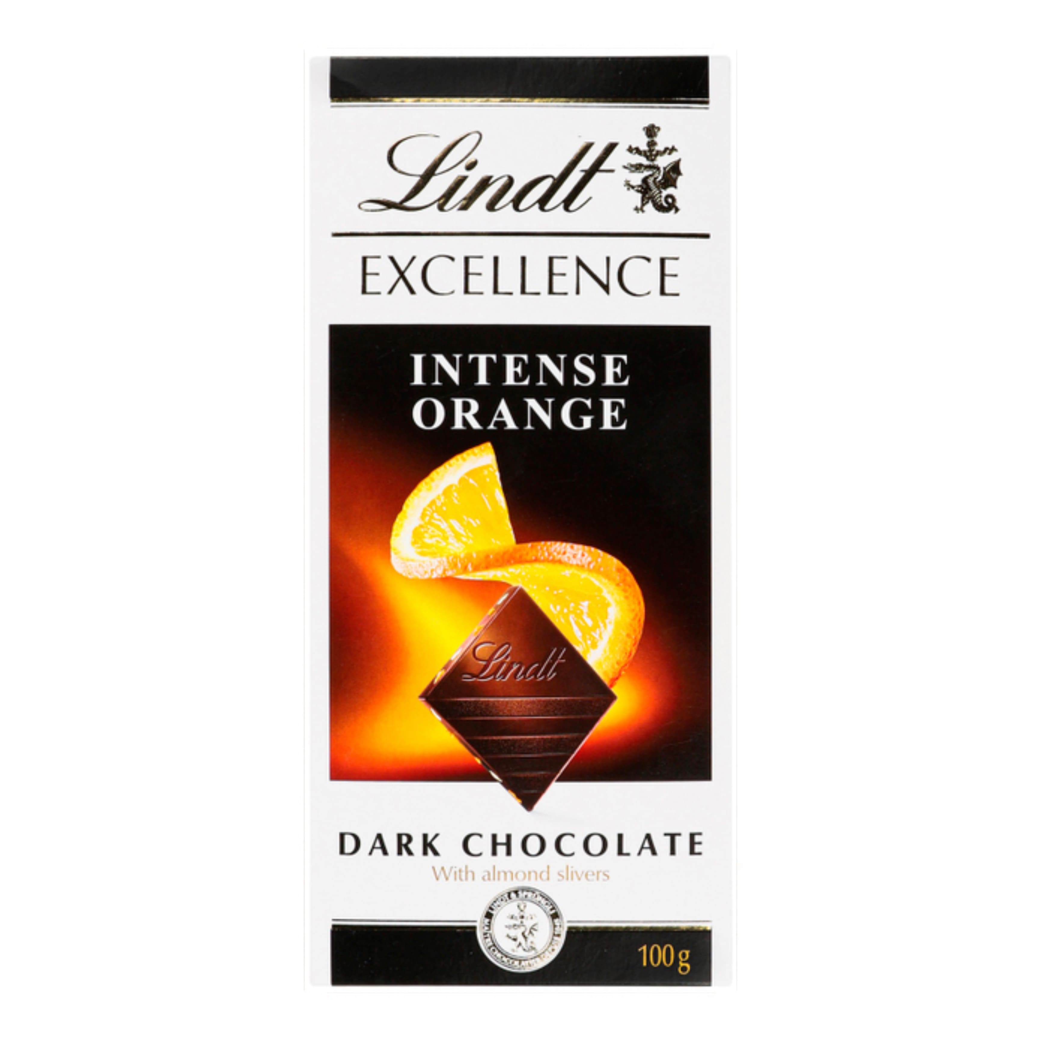 Шоколад LINDT Excellence чорний з апельсином 100г