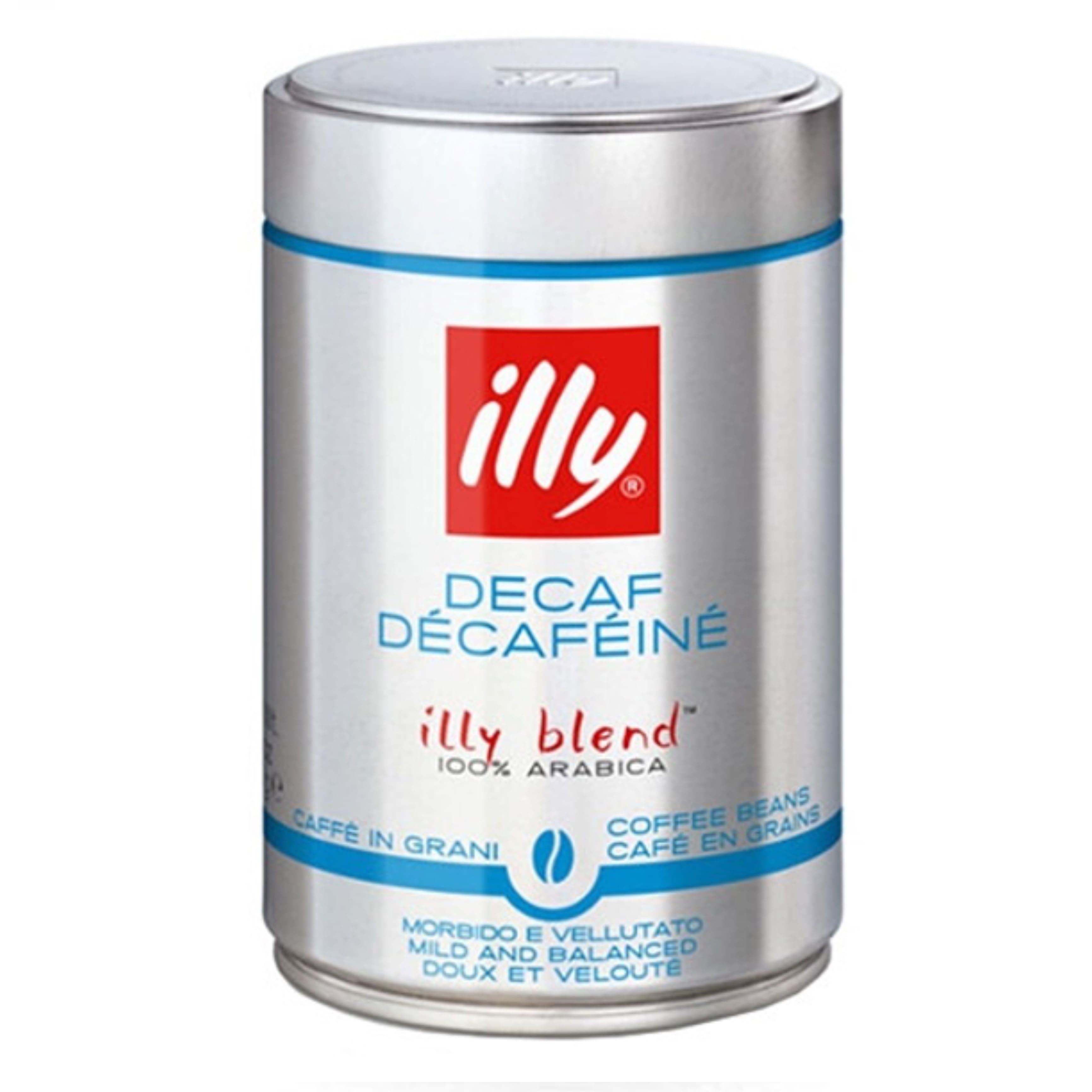 Кава зерно ILLY decaff м/б 250г