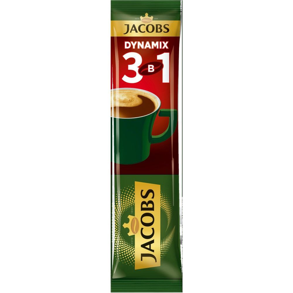 Кавовий напій Jacobs 3в1 SD Динамікс (блок 24 х стік 12,5г)