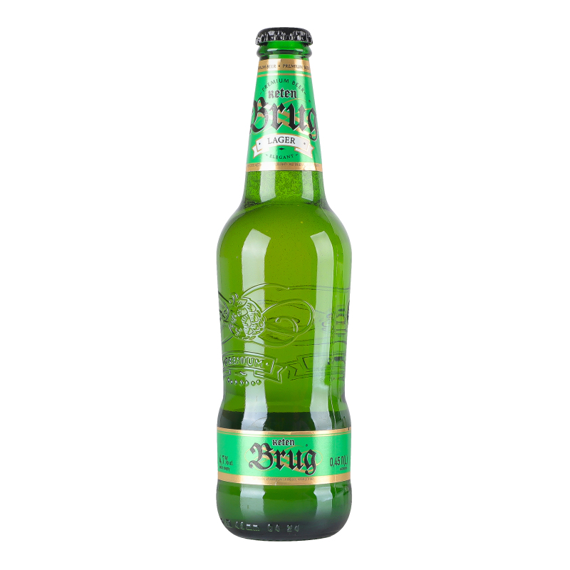 Пиво Keten Brug Lager Elegant світле 4.7% 0.45 л скло