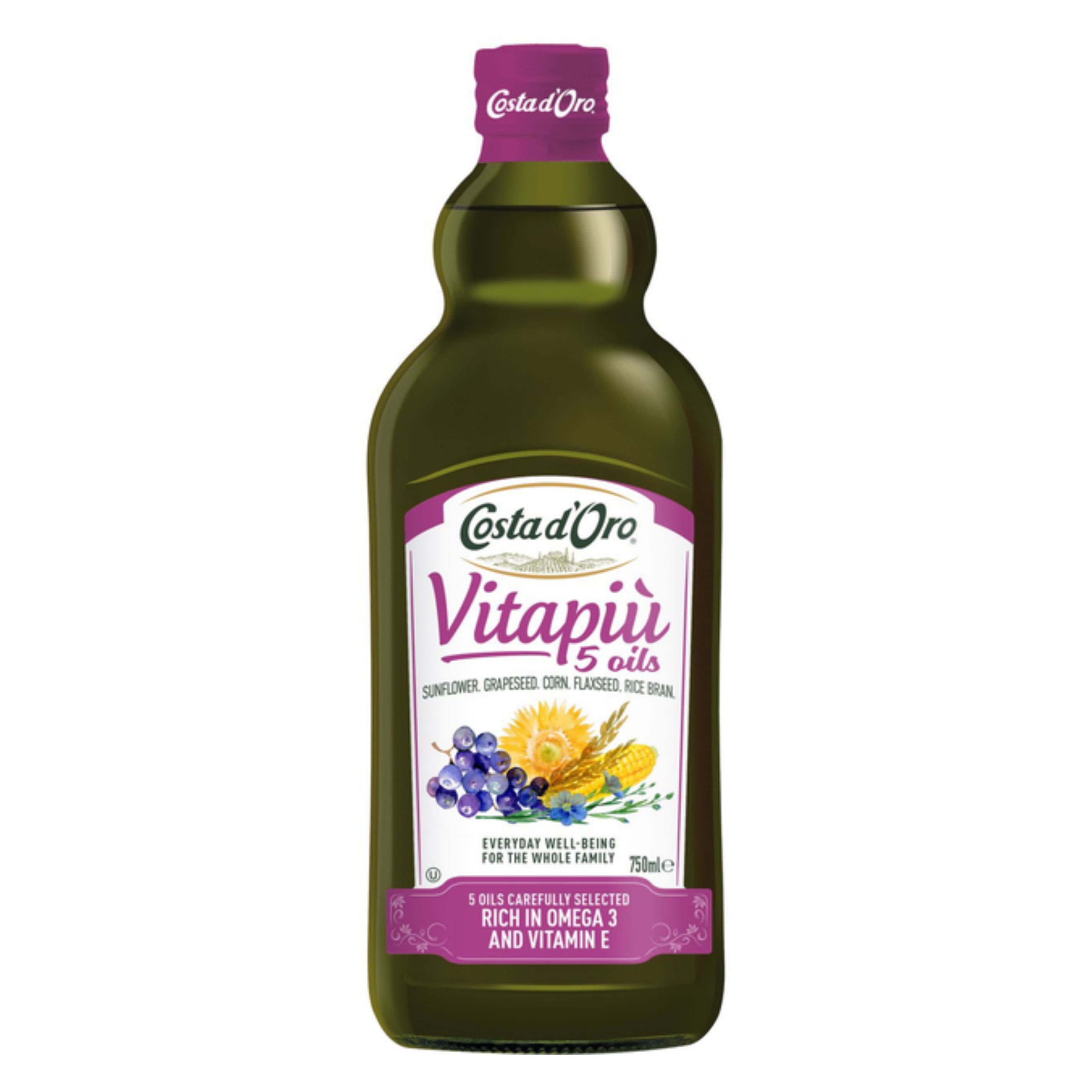 Мікс олій Costa d’Oro Vitapiu 750мл