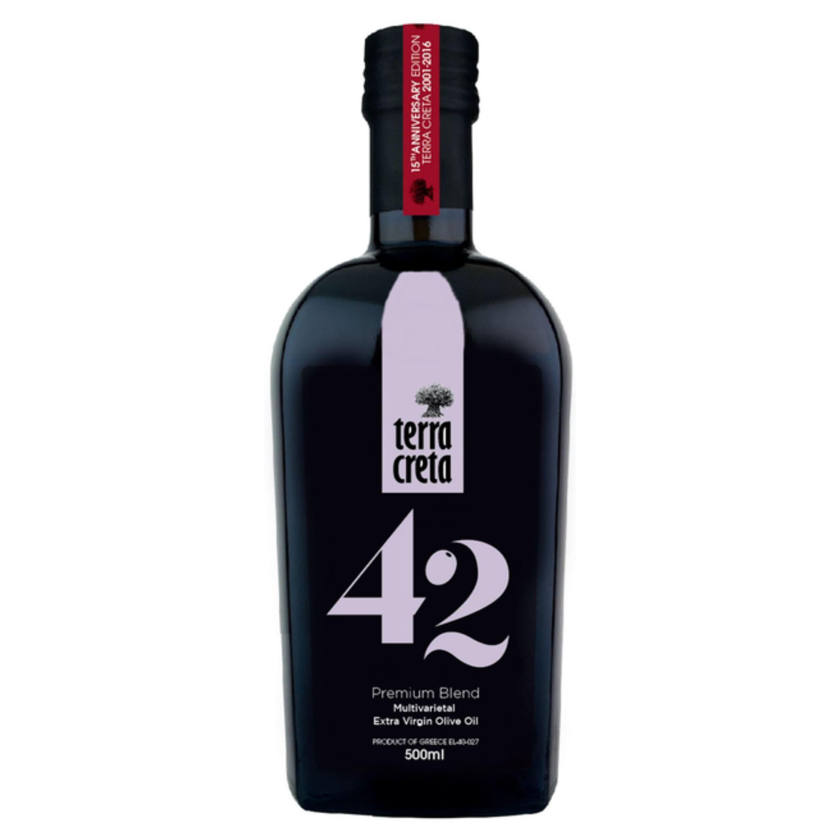Олія оливкова TERRA CRETA Екстра Вірджин Преміум Бленд скло 500мл