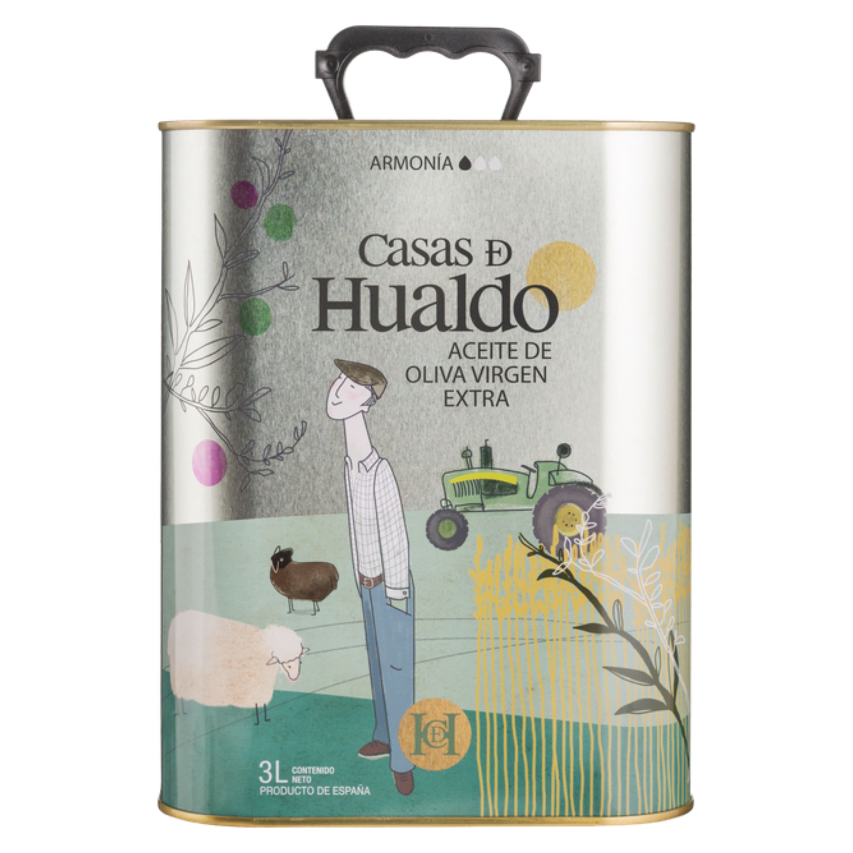 Олія олив Casas de Hualdo екстра верджин 3л