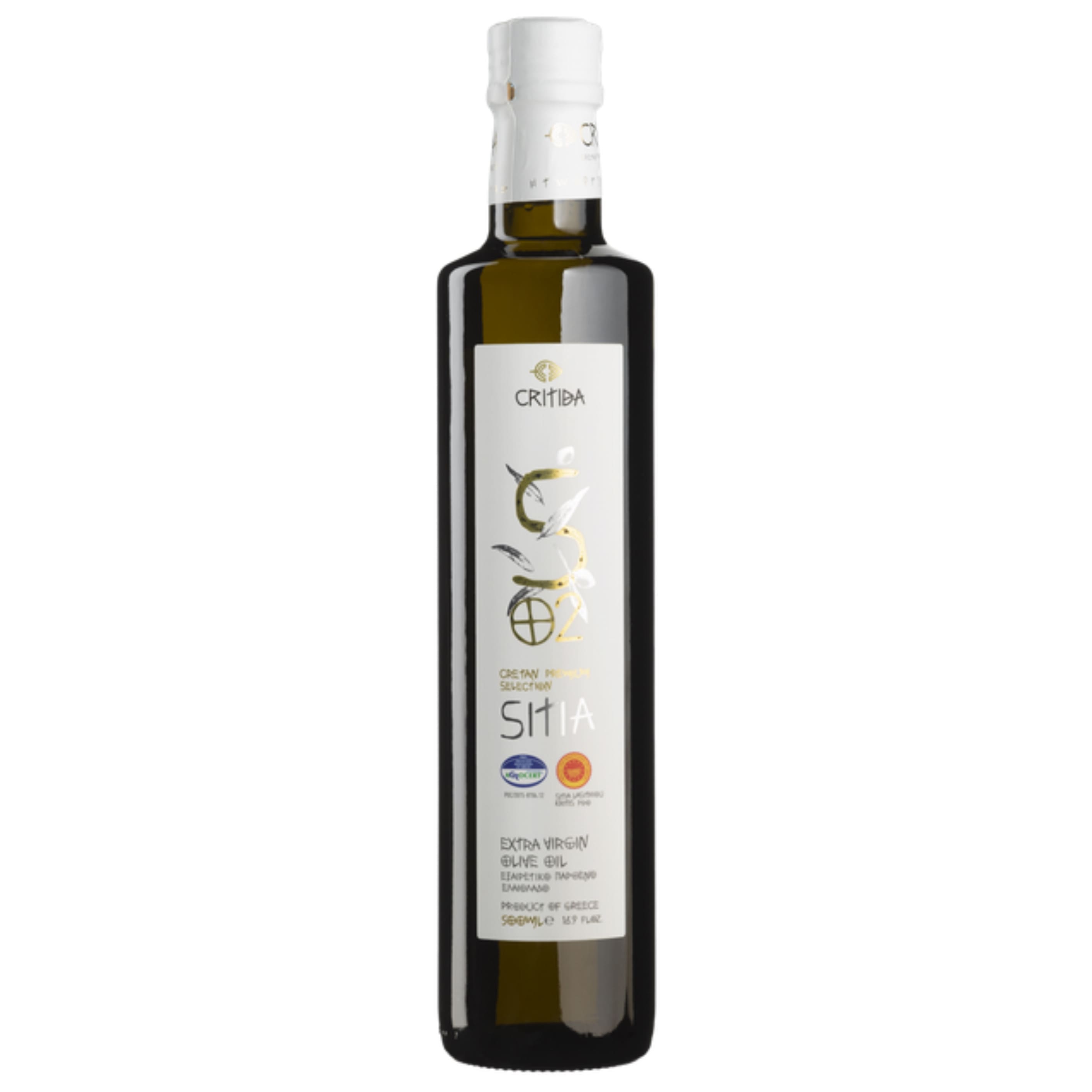 Олія оливкова екстра вірджин Critida Sitia PDO 500мл