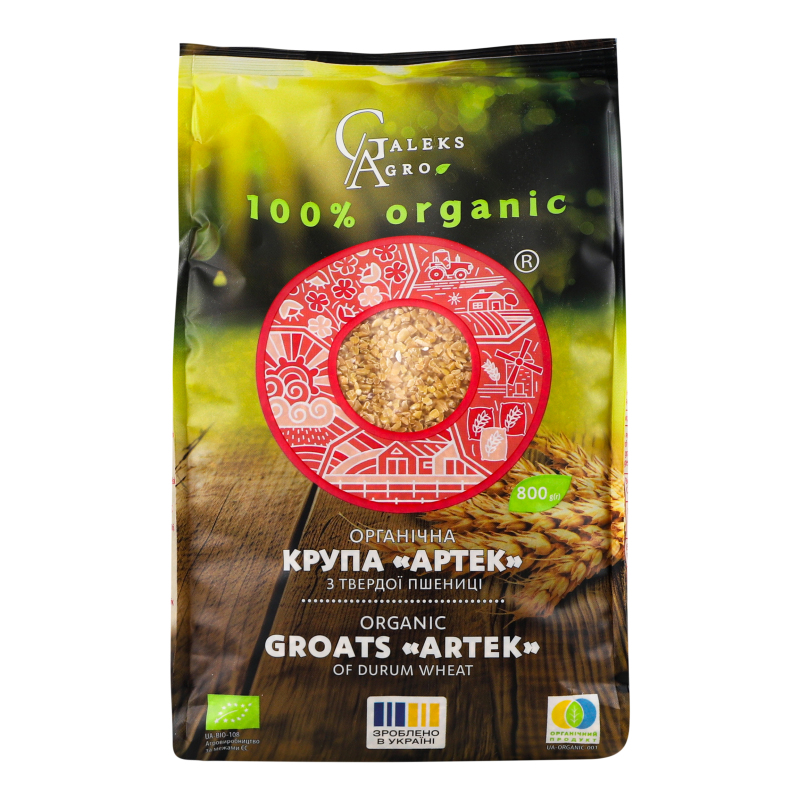 Крупа пшенична Артек Органік 800г