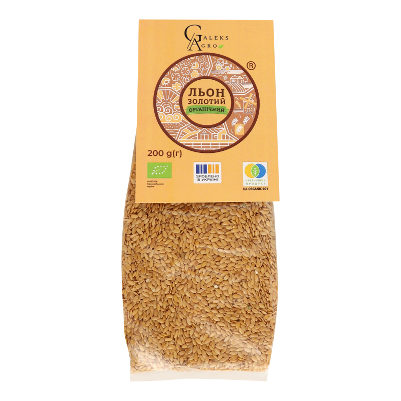 Льон золотий Органік 200г