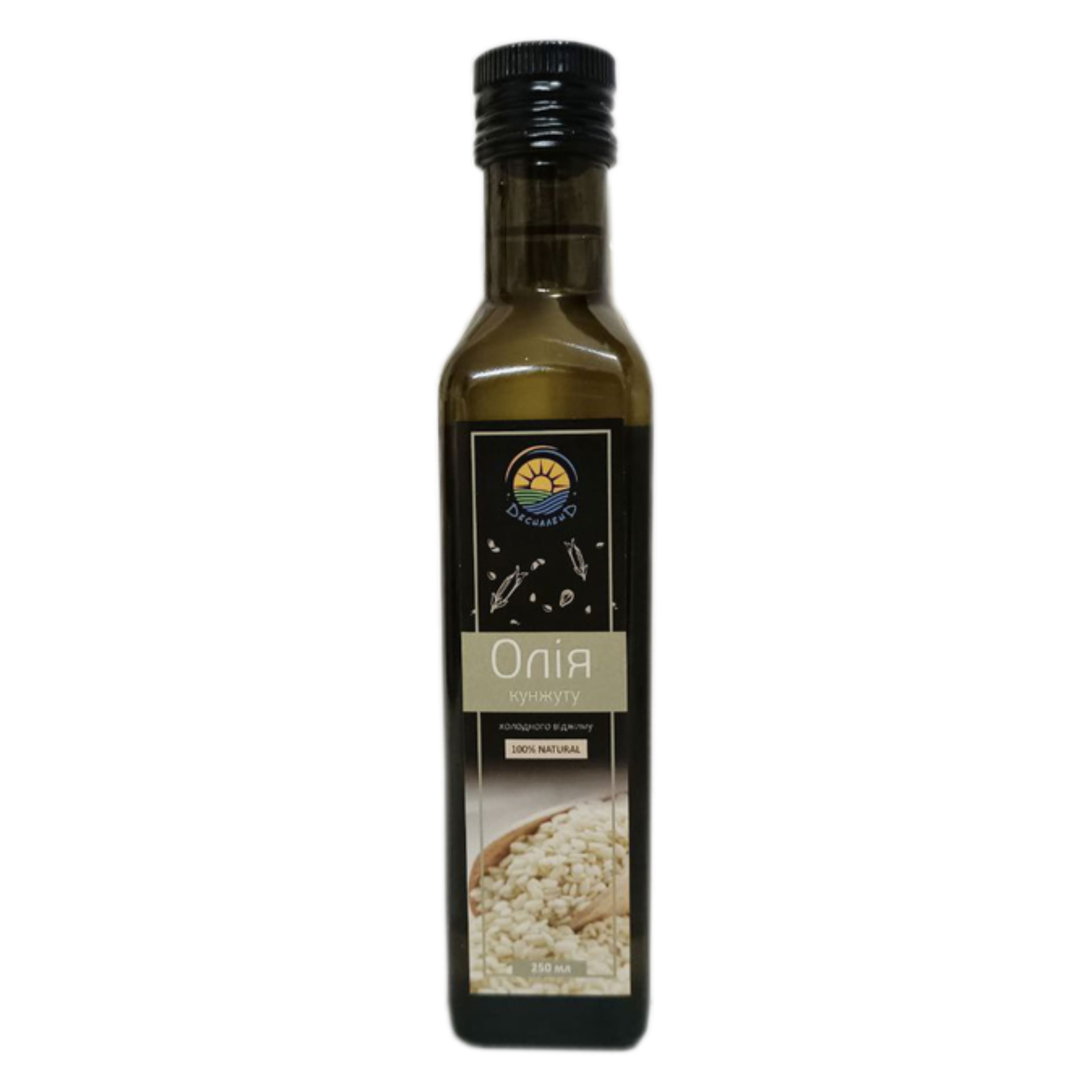 Олія кунжутна скло 250мл