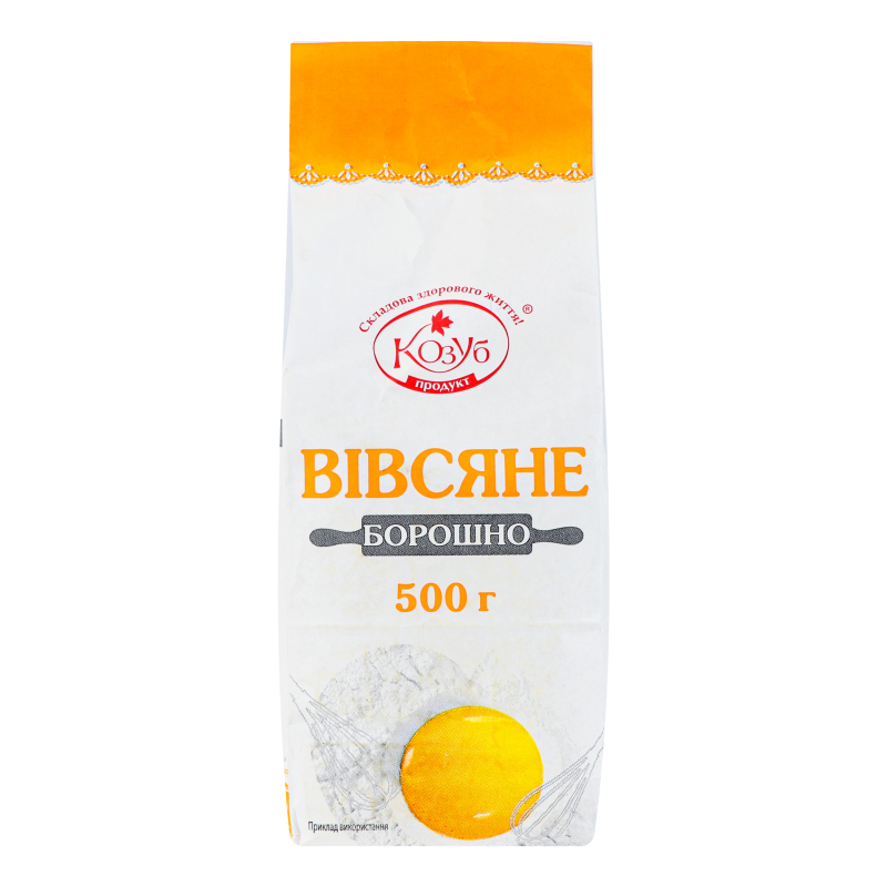 Борошно вівсяне Козуб 500г