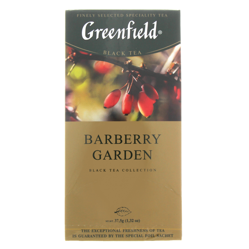 Чай чор Greenfield Barberry Garden 25х1,5г