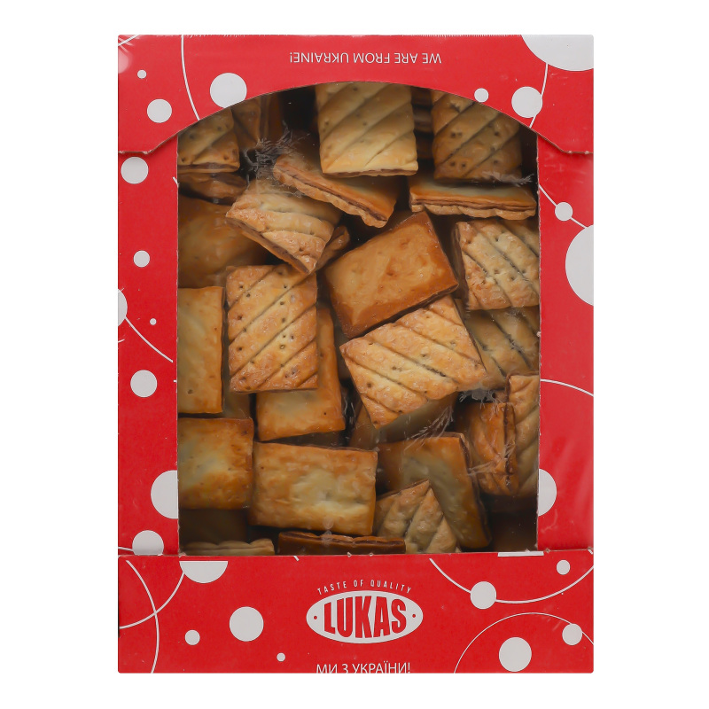 Печиво Лукас Хрулик листкове 500г