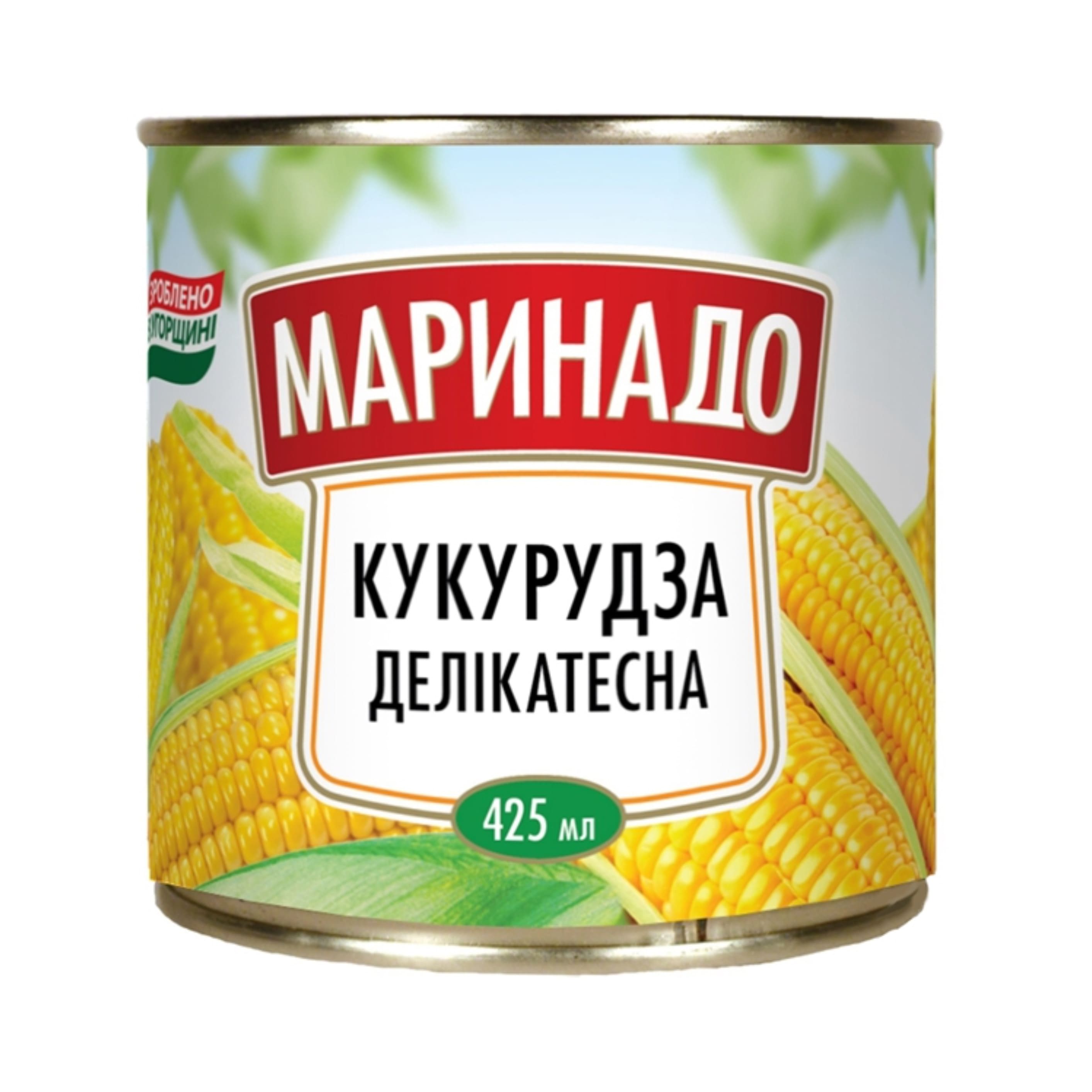 Кукурудза делікатесна Маринадо 0,425 мл з/б