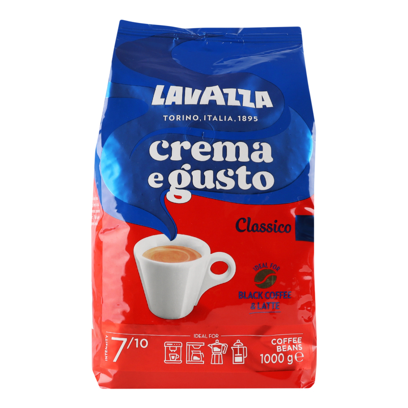 Кава в зернах Lavazza Crema & Gusto Classico Export 1кг