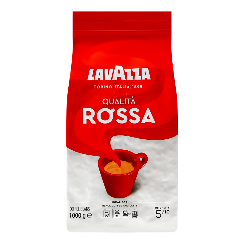 Кава в зернах Lavazza Qualita Rossa Export 1кг