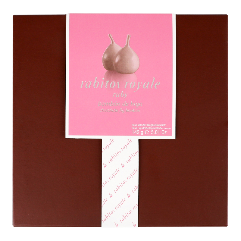 Інжир Rabitos Royale рож шоколад 142г
