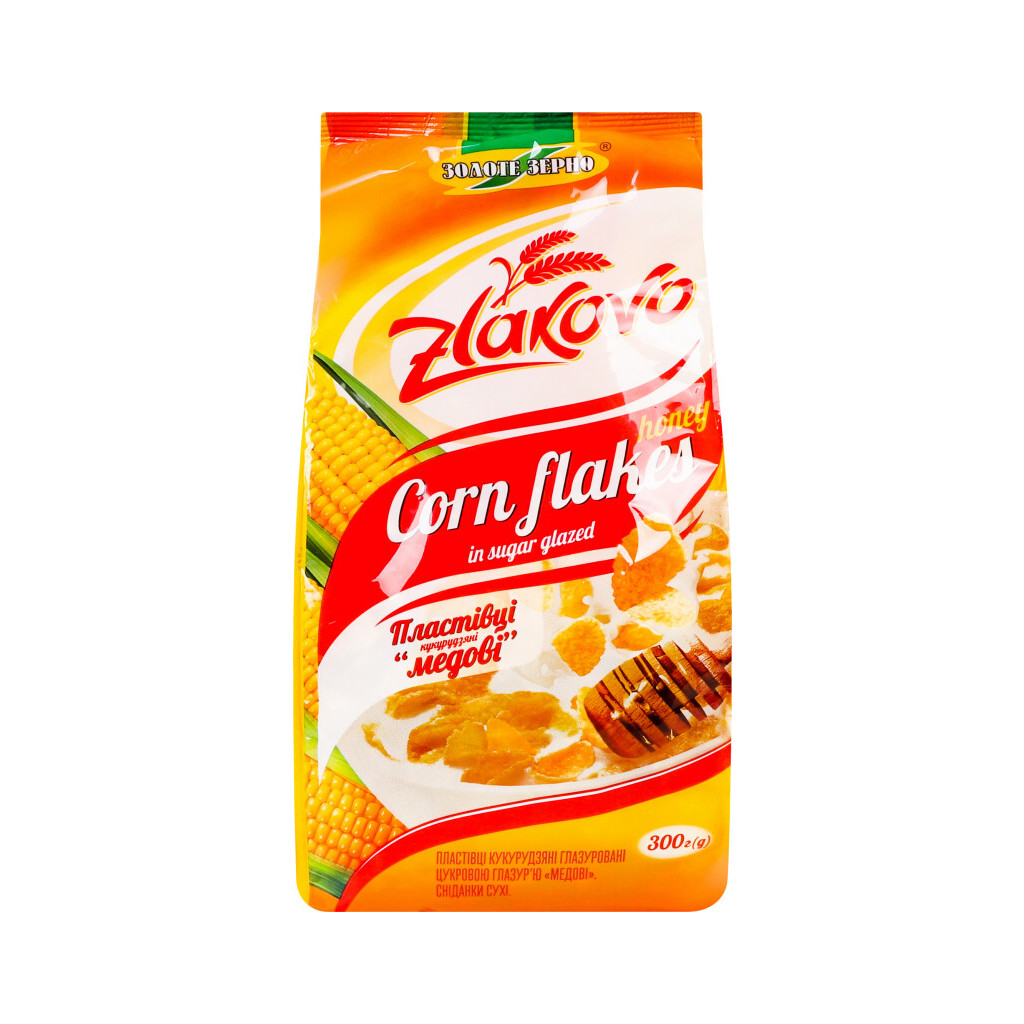 Пластівці екструзійні Zlakovo Медові 300г