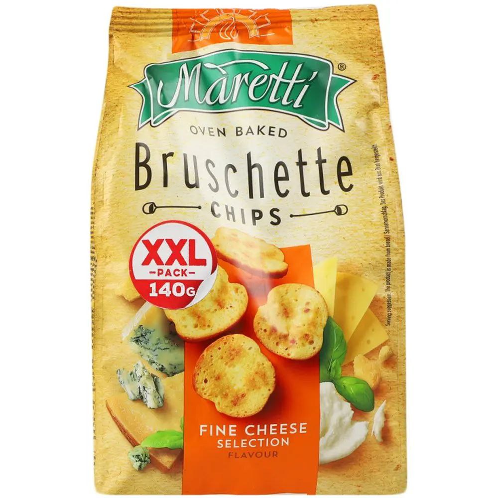 Брускети MARETTI суміш сирів 12х140г