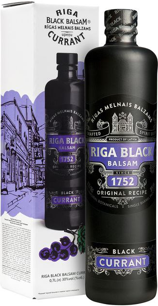 Бальзам Riga Black Balsam Чорна смородина 30% 0.7 л 