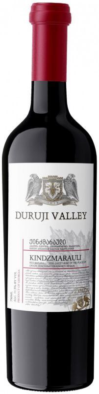 Вино Duruji Valley Kindzmarauli н/солод. червоне 11.5% 0.75 л