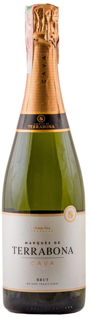 Вино ігристе Marques de Terrabona Cava Brut сухе біле 11.5% 0.75 л