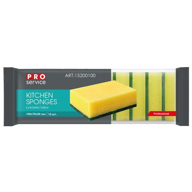 Губка кухонна PRO 10шт/уп