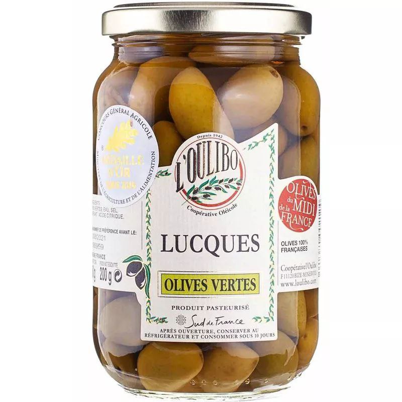 Оливки зелені L'Oulibo Люк 420г