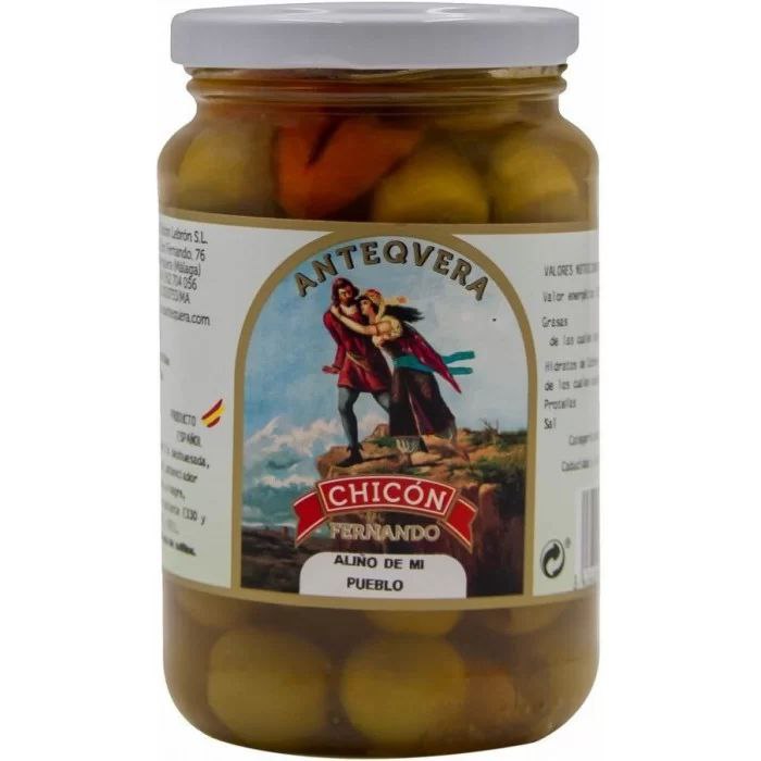 Оливки Chicon Lebron Аліньо Де Мі Пуебло б/к скло 190г