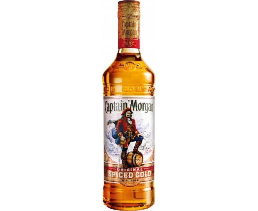 Напій алк. на основі рому Captain Morgan Spiced Gold 35% 1 л