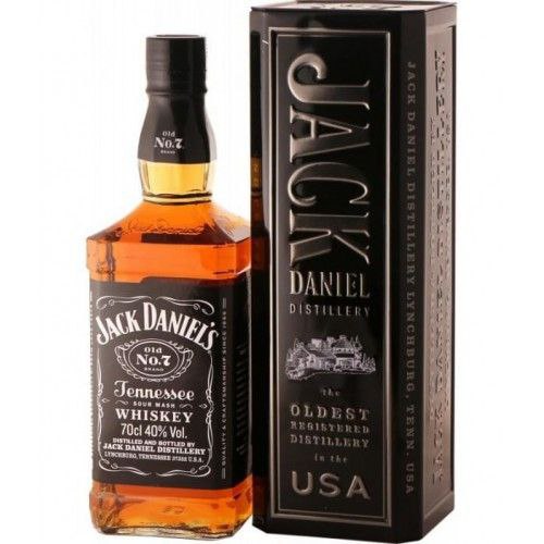 Віскі Jack Daniel's Tennessee Old No.7 40% 0.7 л gift box