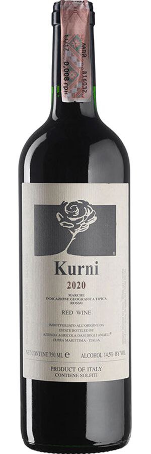 Вино Kurni 2020 сух/чер 0,75л Італ 14,5%