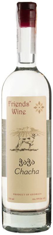 Чача Friends' Wine 50% 0.5 л