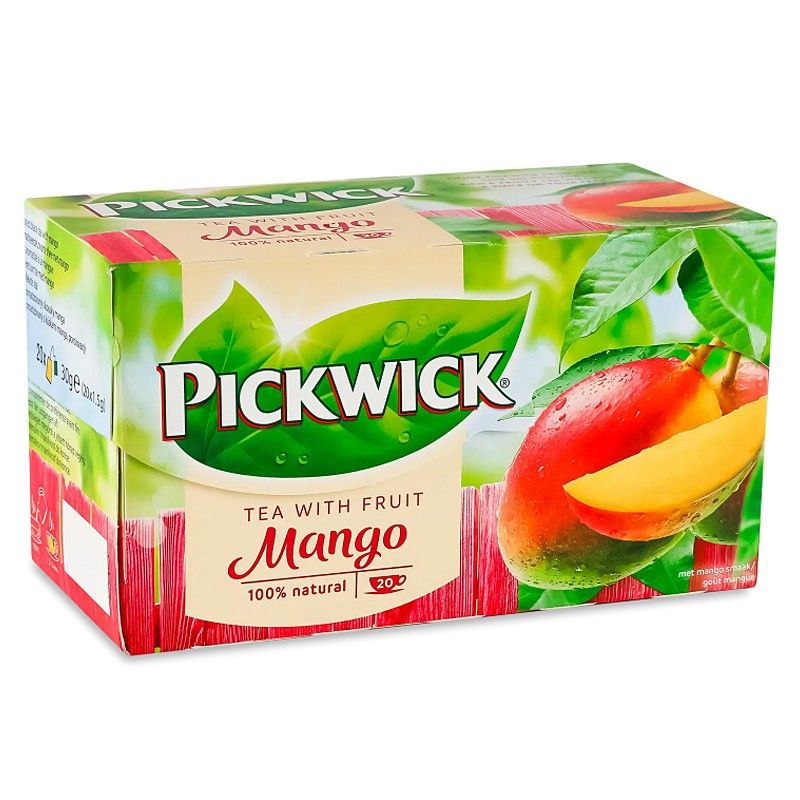 Чай чорний аромат манго Pickwick BwA 20x1,5г