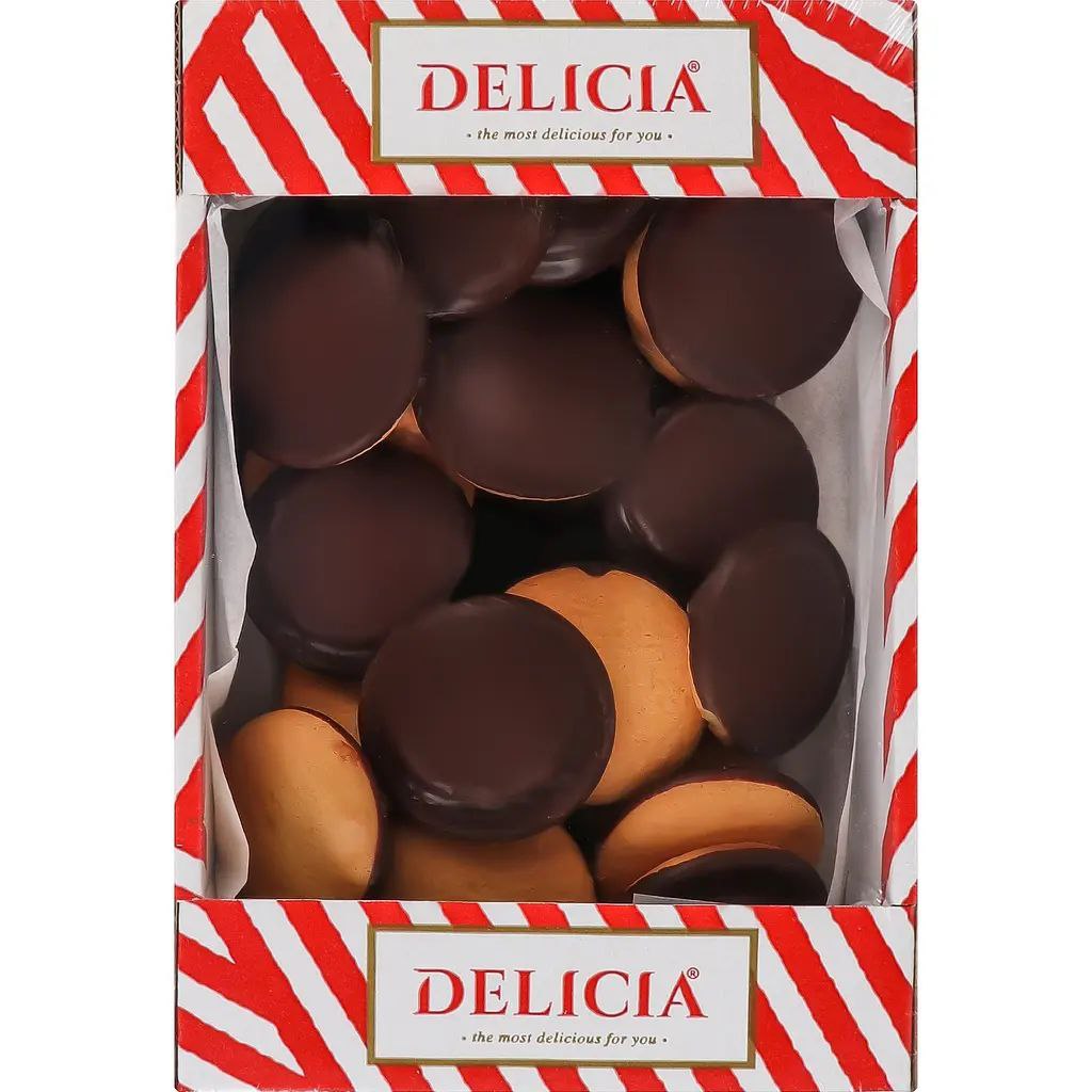 Печиво здобне збивне Деліція  зі смаком апельсинуі 300г