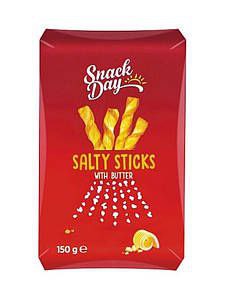 Хлібні палички з сиром та маслом Snack Day Sticks salt & cheese 150г