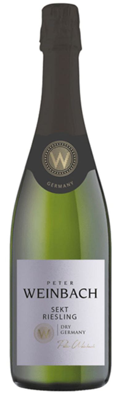 Вино ігристе Peter Weinbach Riesling Sekt Dry сухе біле 12.5% 0.75 л 