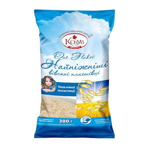 Пластівці Козуб Найніжніші вівсяні коробка 300г