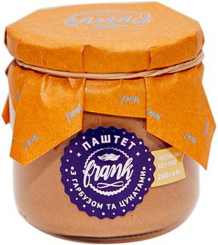 Паштет З гарбузом та цукатами FRANK скло 200г