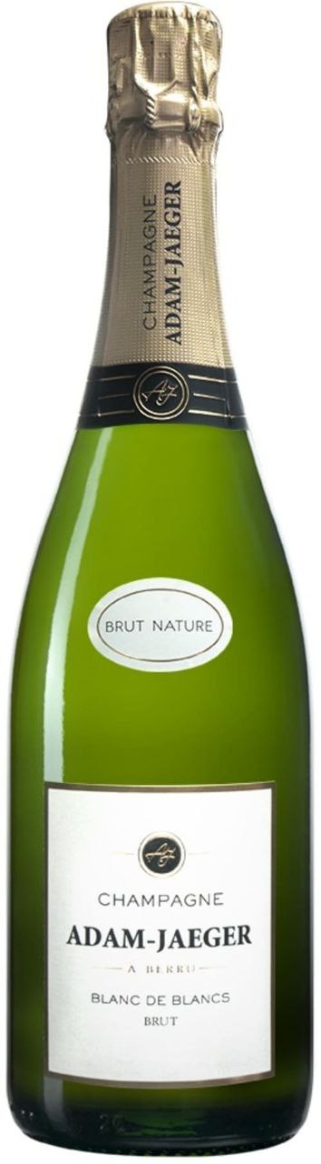 Шампанське Adam-Jaeger Millesime Blanc de Blancs Brut Nature сух біл 12% 0.75 л