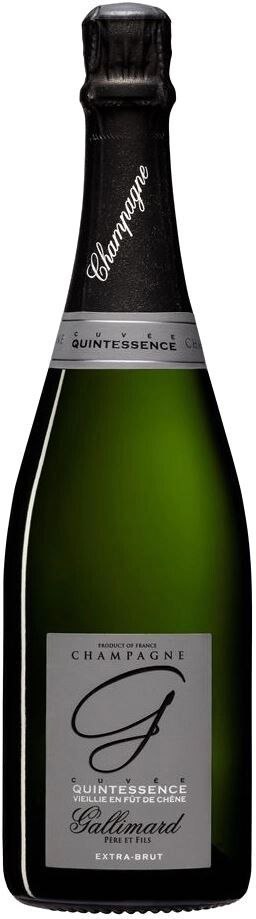 Шампанське Gallimard  AOC Cuvee Quintessence Extra Brut сухе біле 12.5% 0.75 л