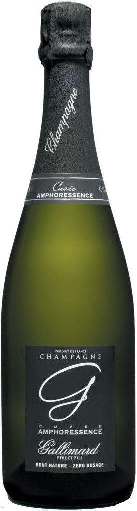 Шампанське Gallimard  AOC Brut Nature Cuvee Amphoressence сухе біле 12.5% 0.75 л