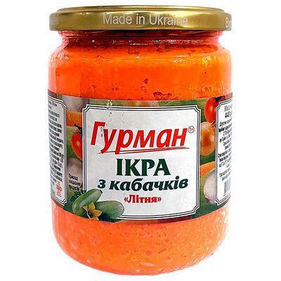 Ікра кабачкова Гурман Літня 440г